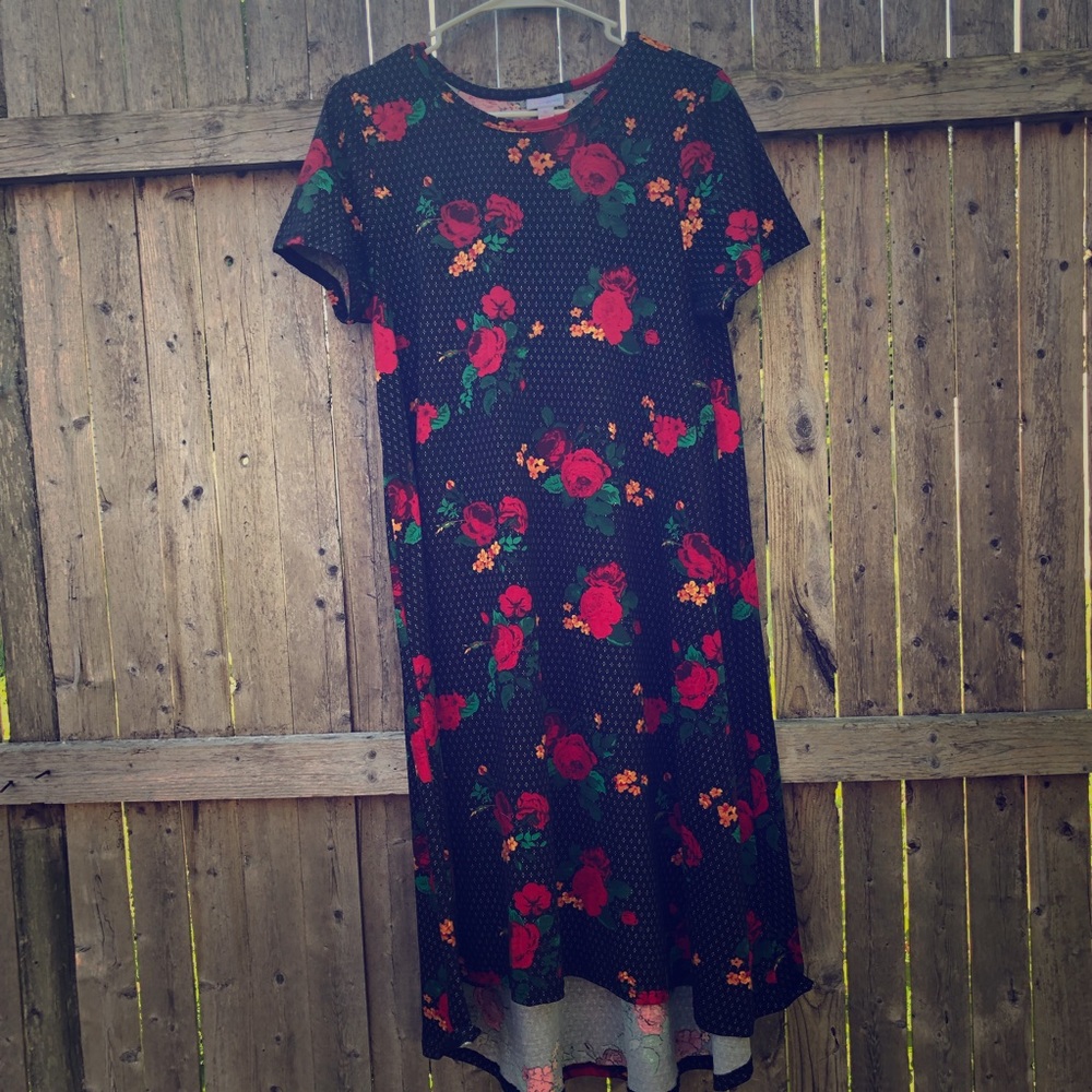 Medium Floral Carly Swing Dress
